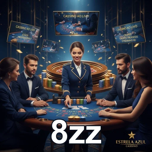 Ilustração de Explore o aplicativo do cassino 8zz com segurança e rapidez