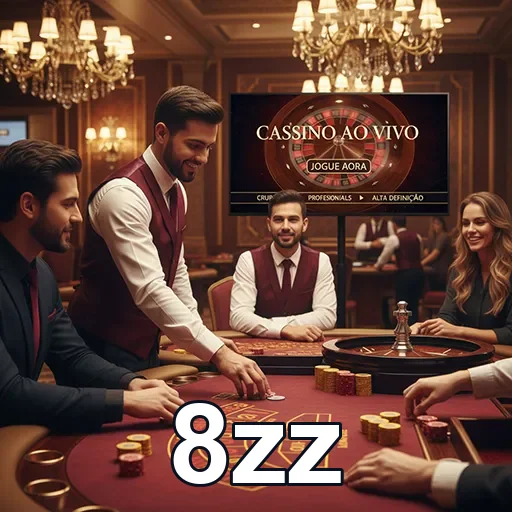 Ilustração de Explore o aplicativo do cassino 8zz com segurança e rapidez