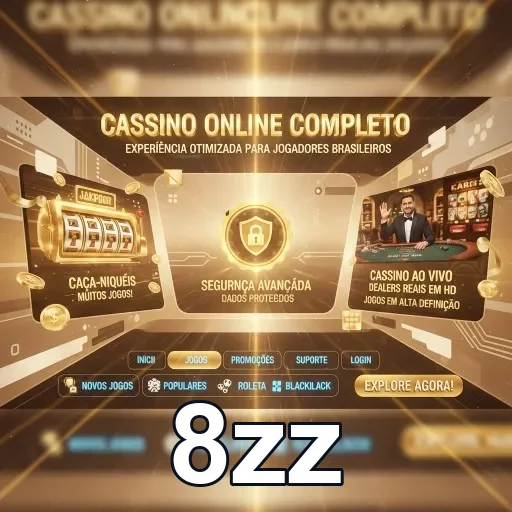 Ilustração de Explore as Melhores Slots no 8zz com Segurança e Diversão