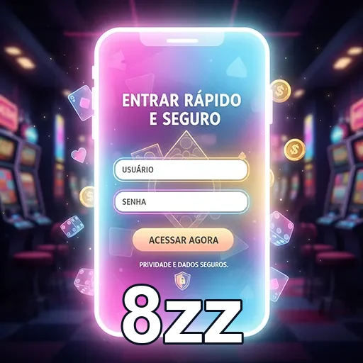 Ilustração de Descubra a segurança da plataforma 8zz para seus jogos