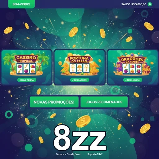 Ilustração de Descubra as Ofertas VIP e Saques Rápidos no 8zz